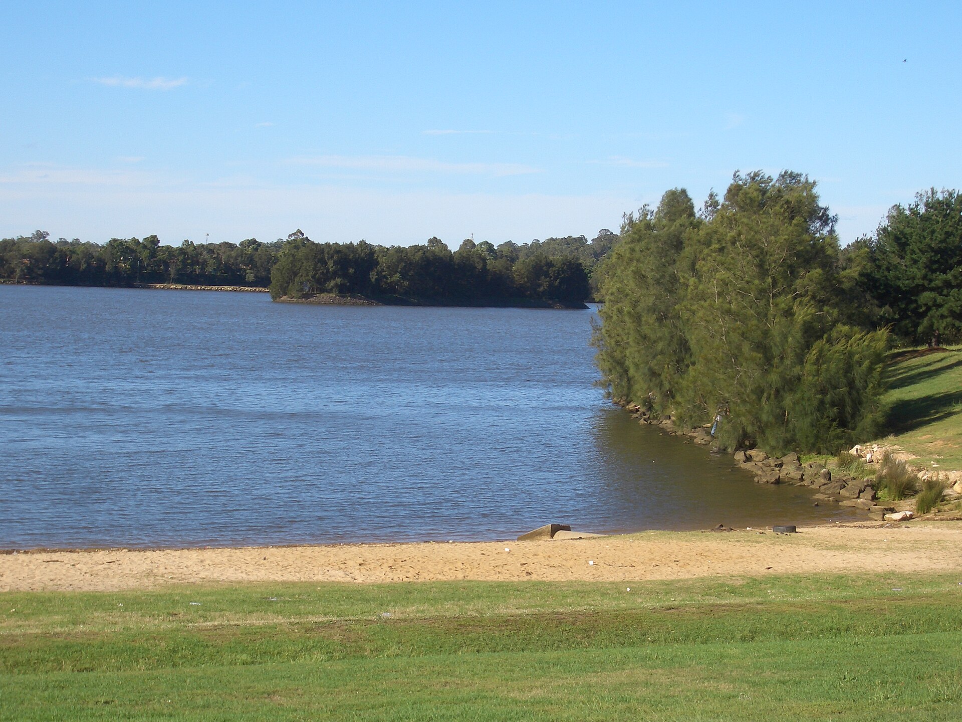 Chipping Norton Lake in south-western Sydney