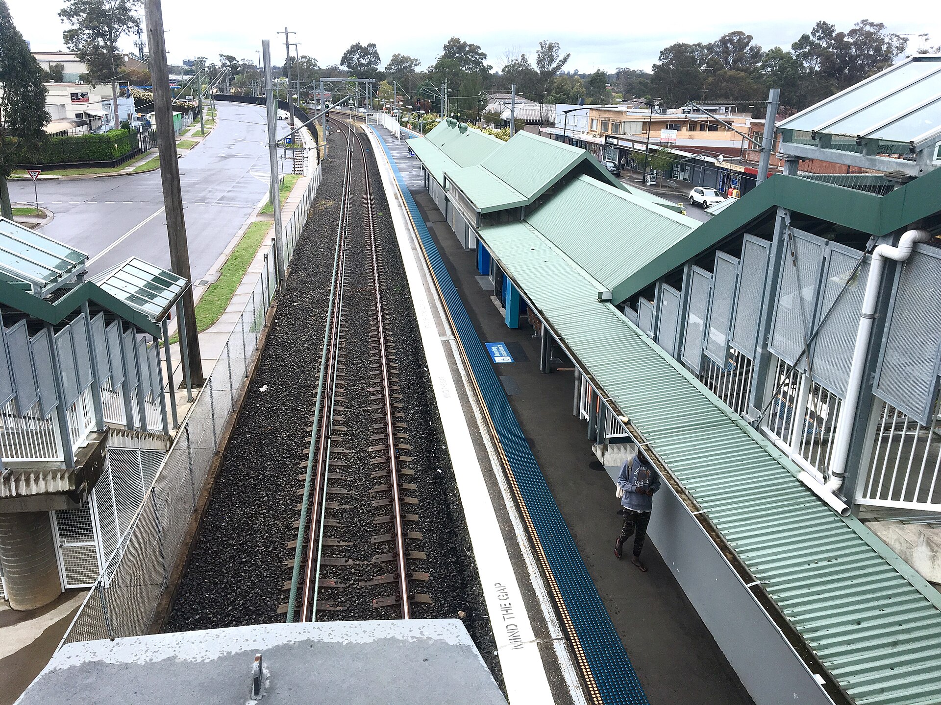 Marayong station, serving Kings Park in western Sydney