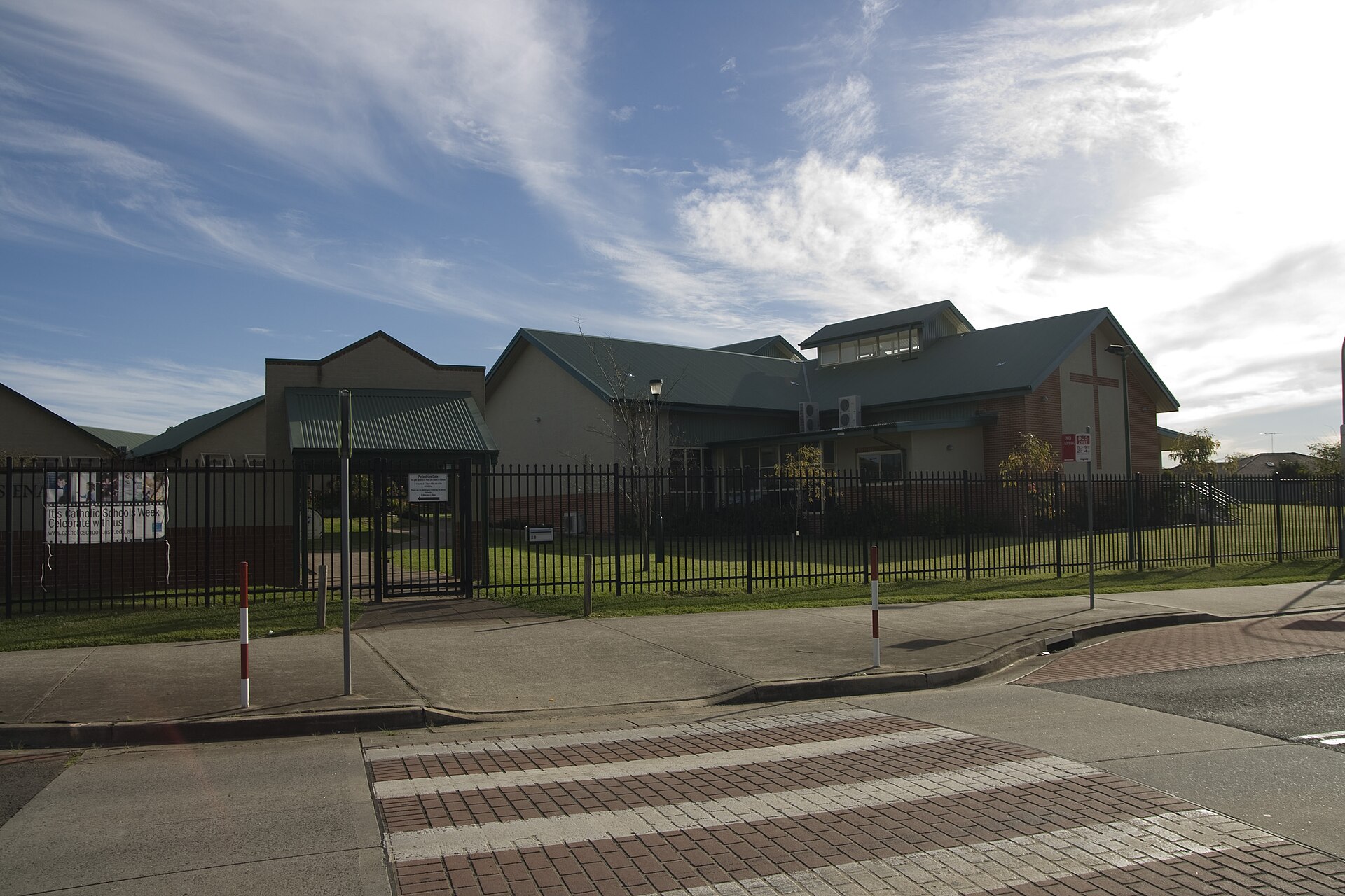 Street in Prestons near Liverpool in south-western Sydney
