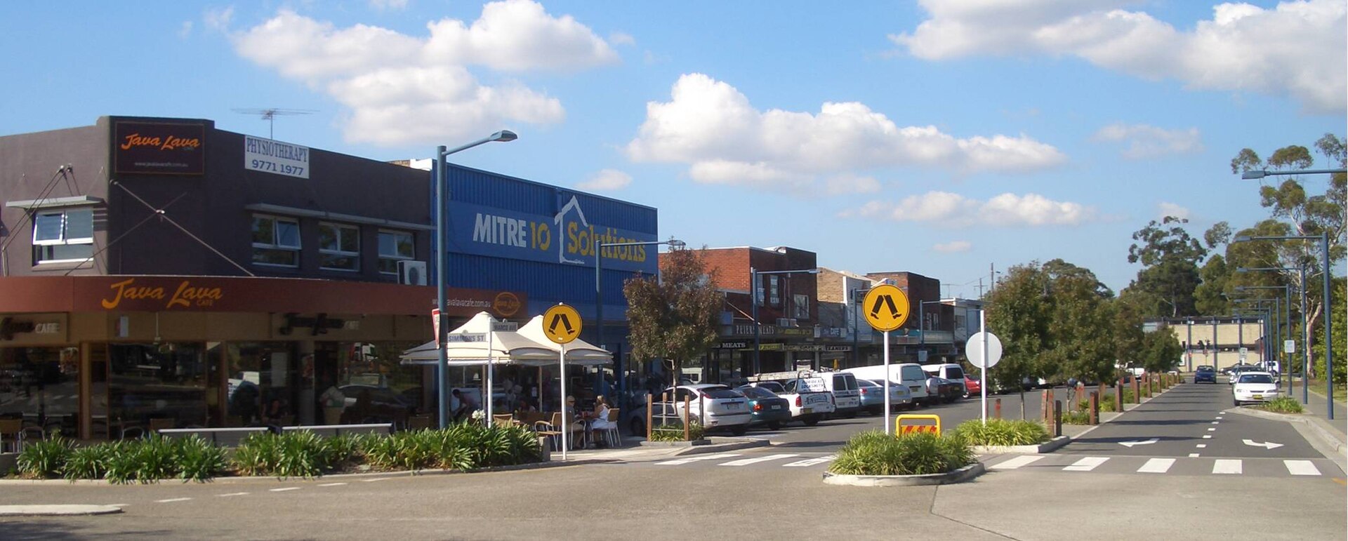 The Revesby town centre in south-western Sydney