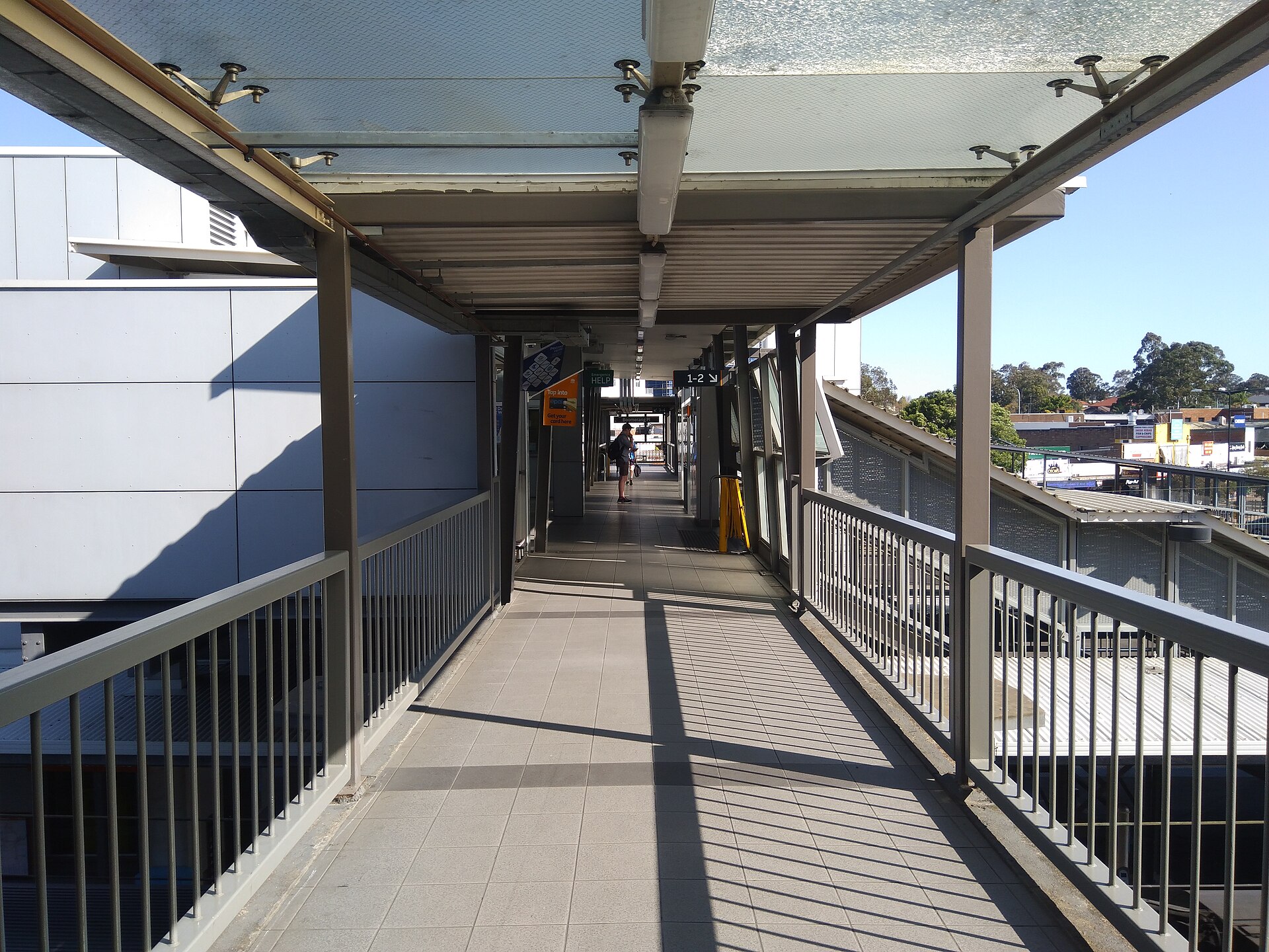 Seven Hills railway station in western Sydney