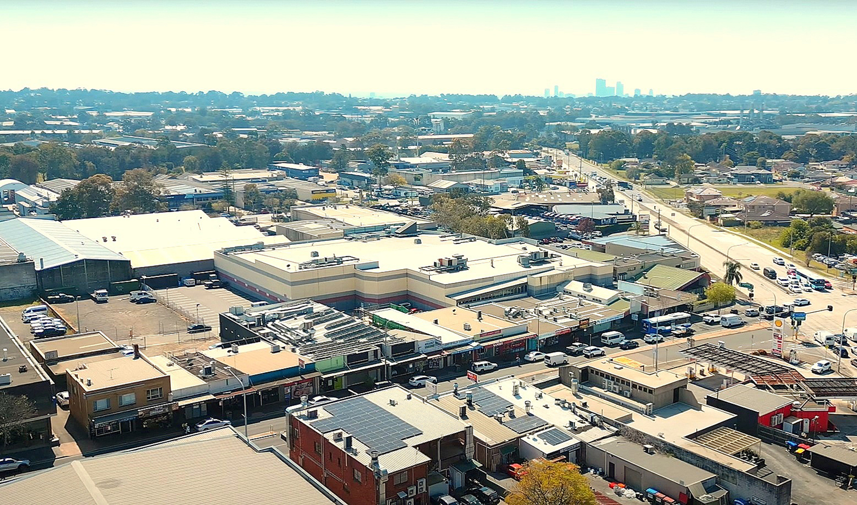 The Smithfield town centre in western Sydney