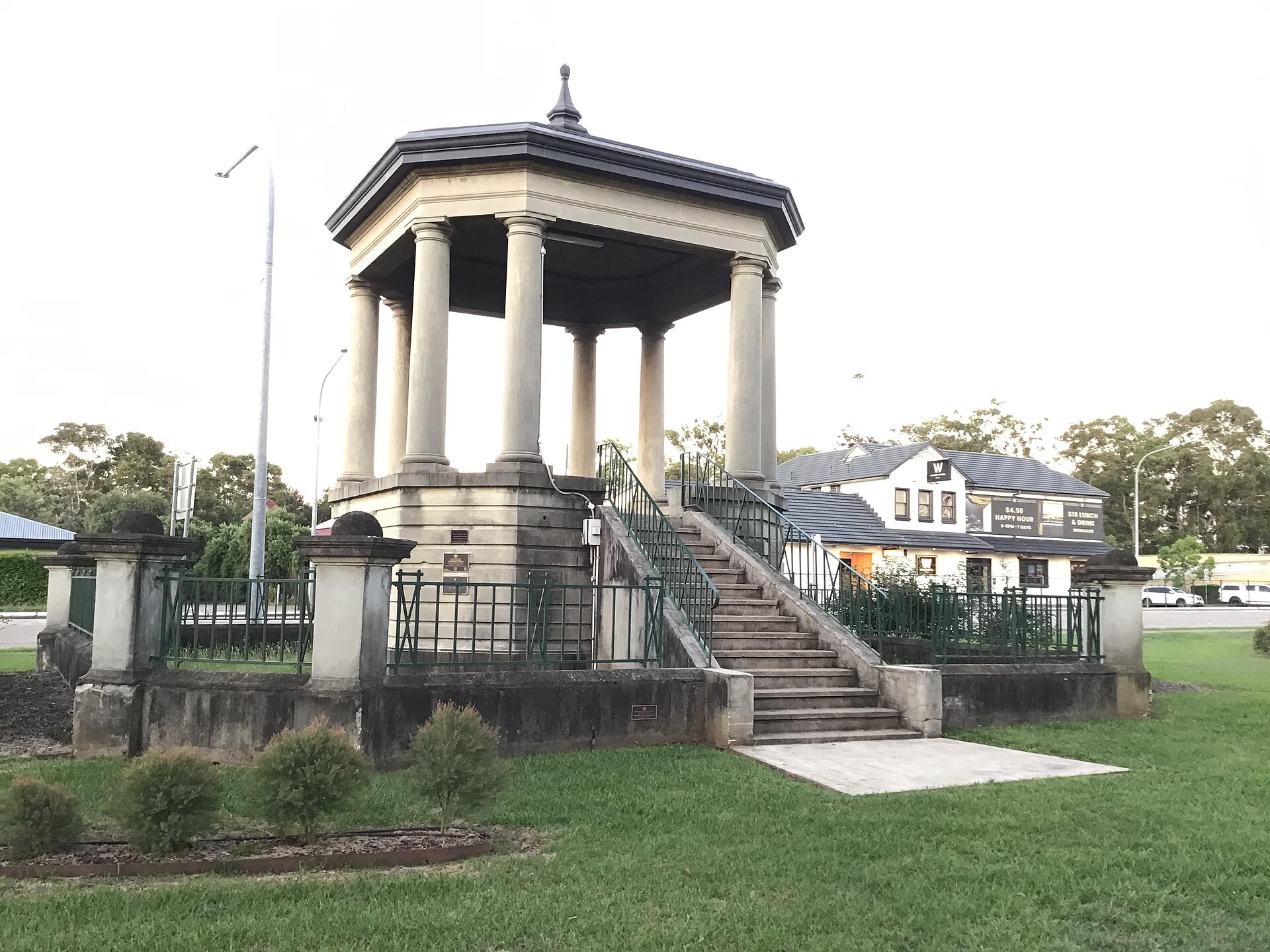 The war memorial at St Marys in western Sydney