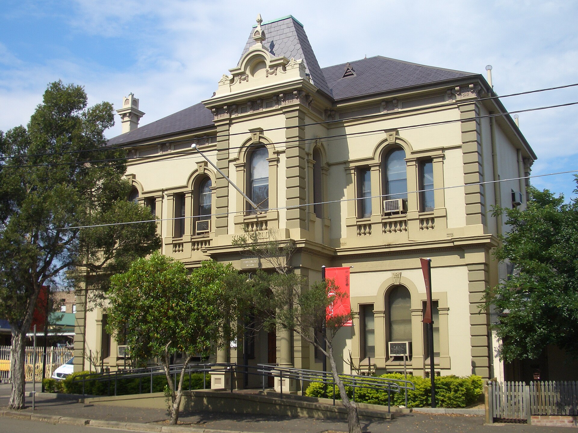 Waterloo Town Hall in inner southern Sydney